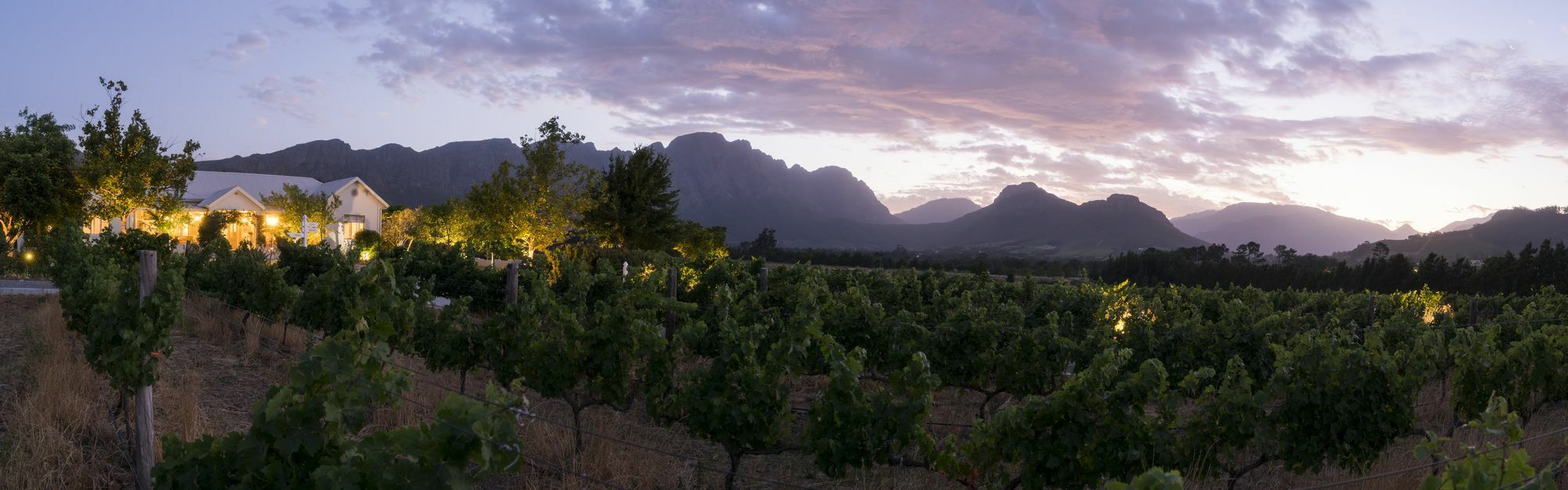 Hotel Cape Vue Country House Franschhoek Exterior foto