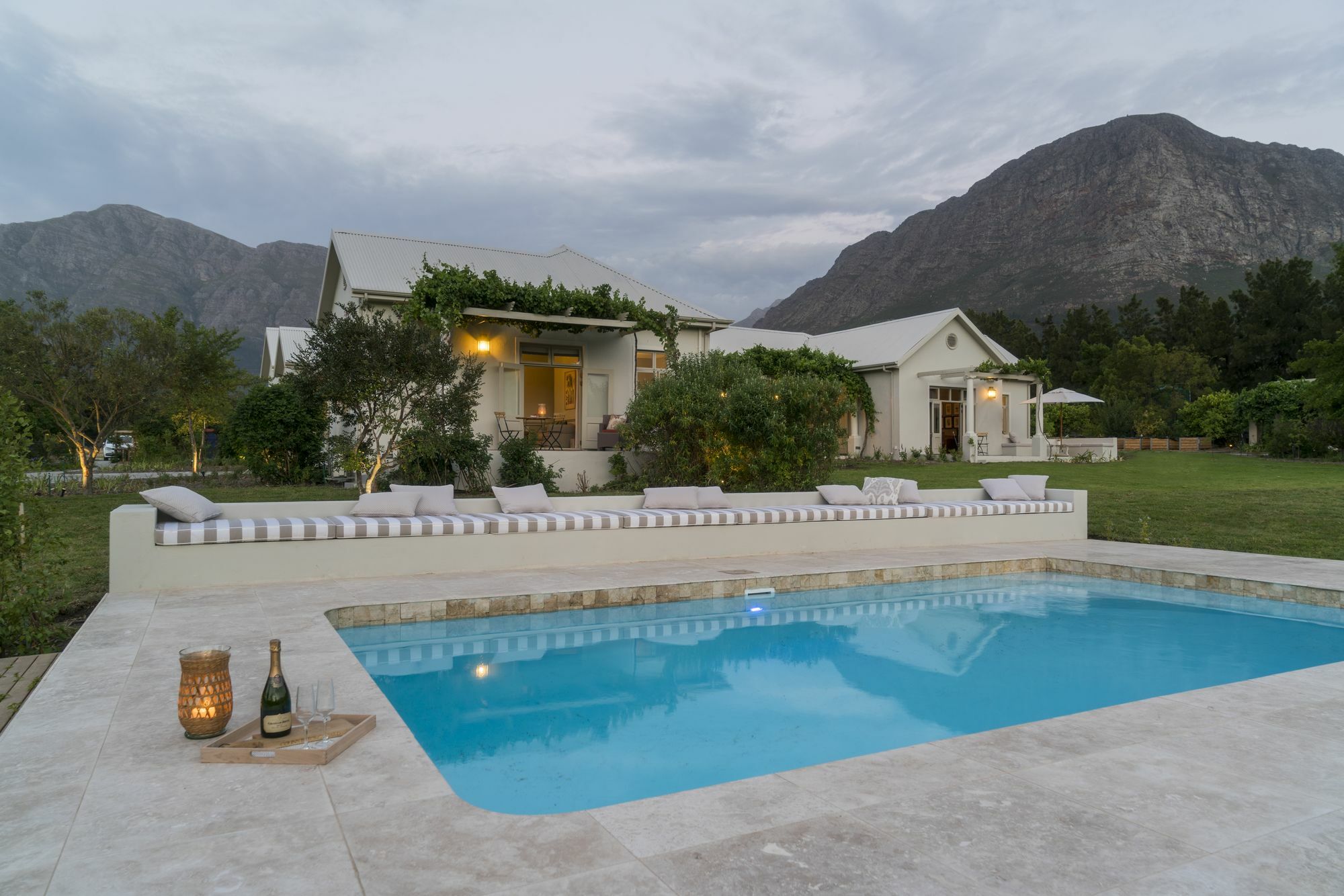 Hotel Cape Vue Country House Franschhoek Exterior foto