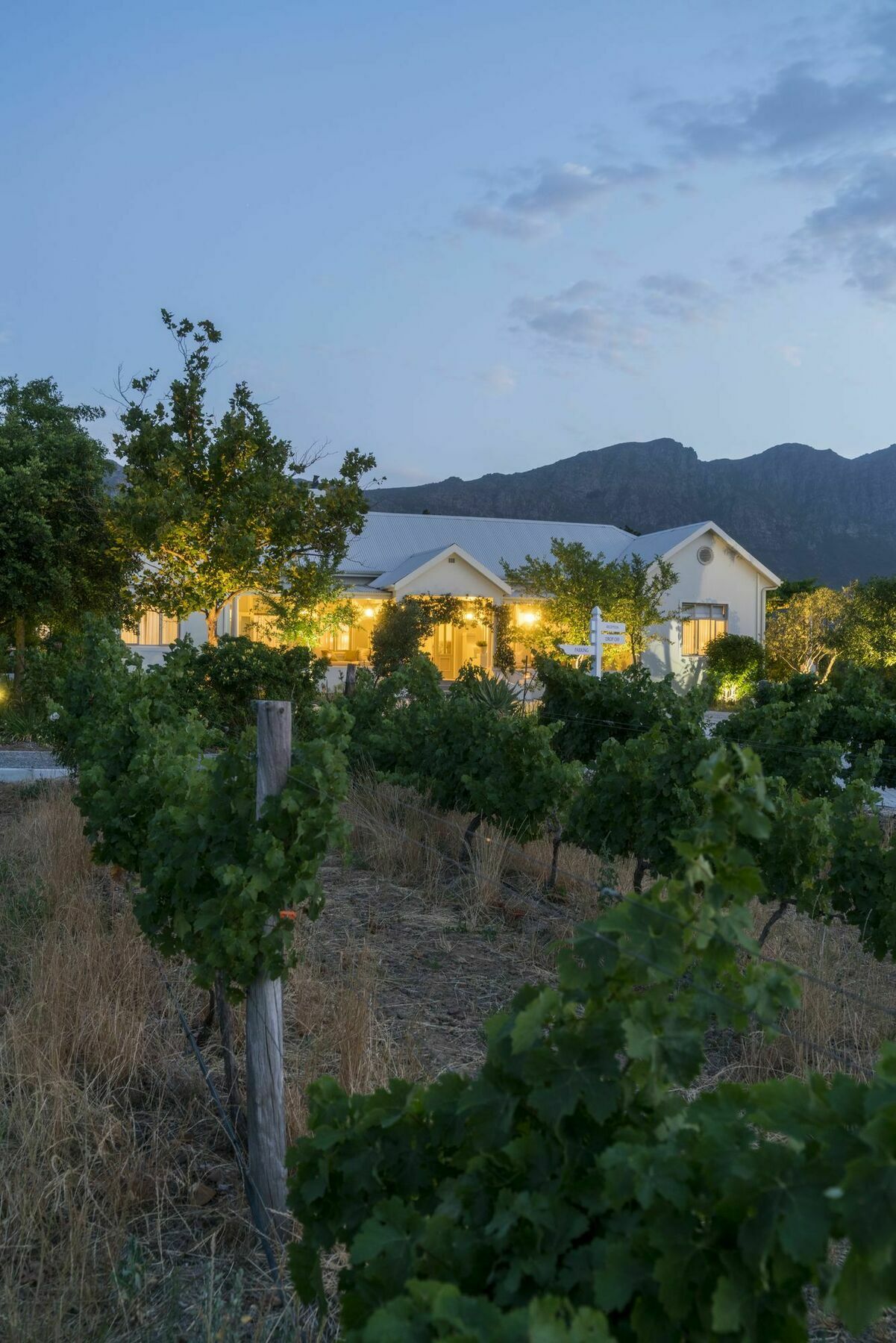 Hotel Cape Vue Country House Franschhoek Exterior foto