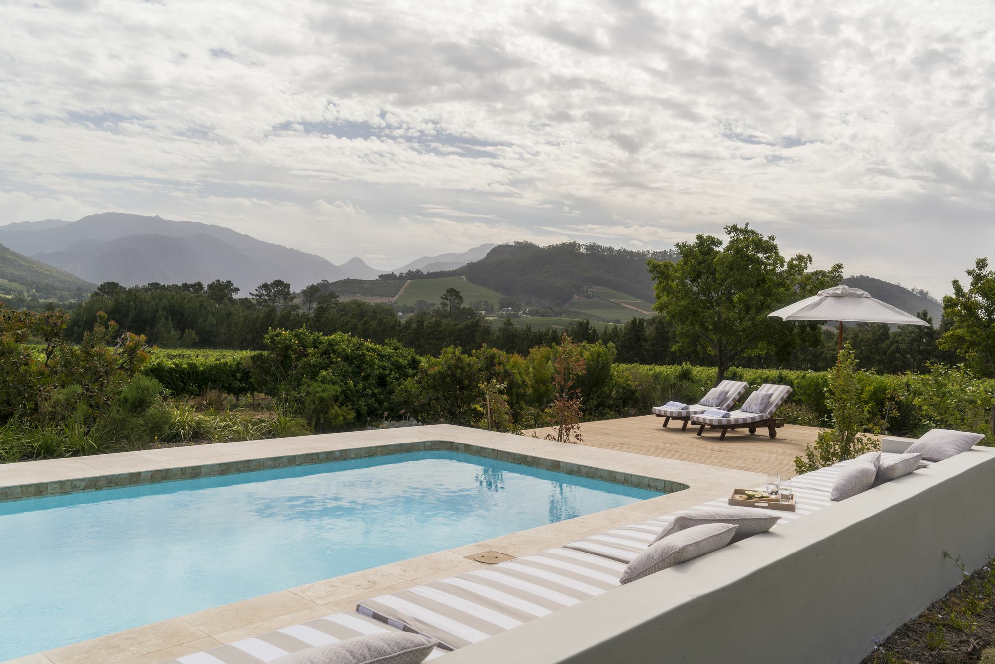 Hotel Cape Vue Country House Franschhoek Exterior foto