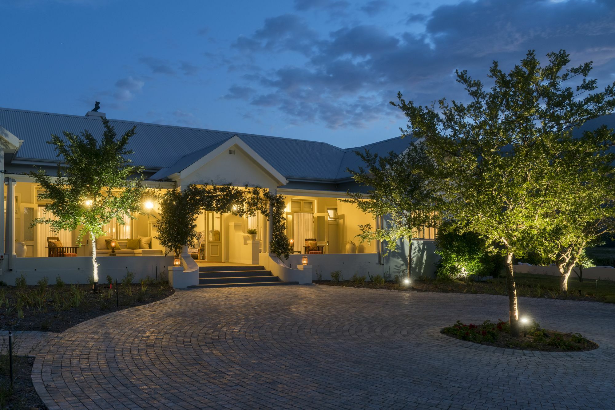 Hotel Cape Vue Country House Franschhoek Exterior foto