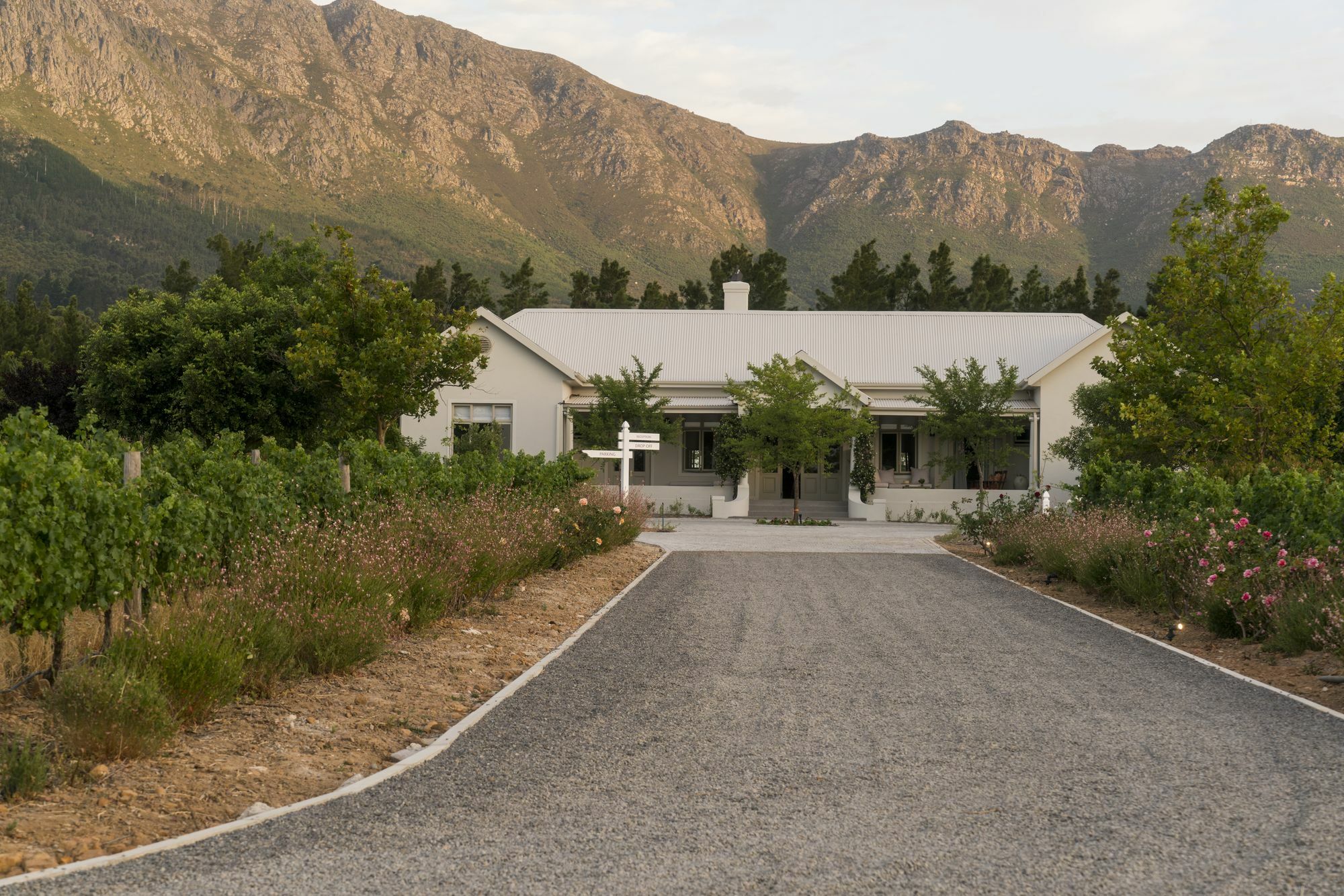 Hotel Cape Vue Country House Franschhoek Exterior foto